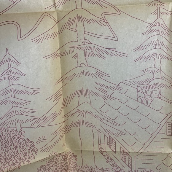 2 Vintage Aunt Martha's hot iron transfers birds & mountain scenes - Picture 9 of 12